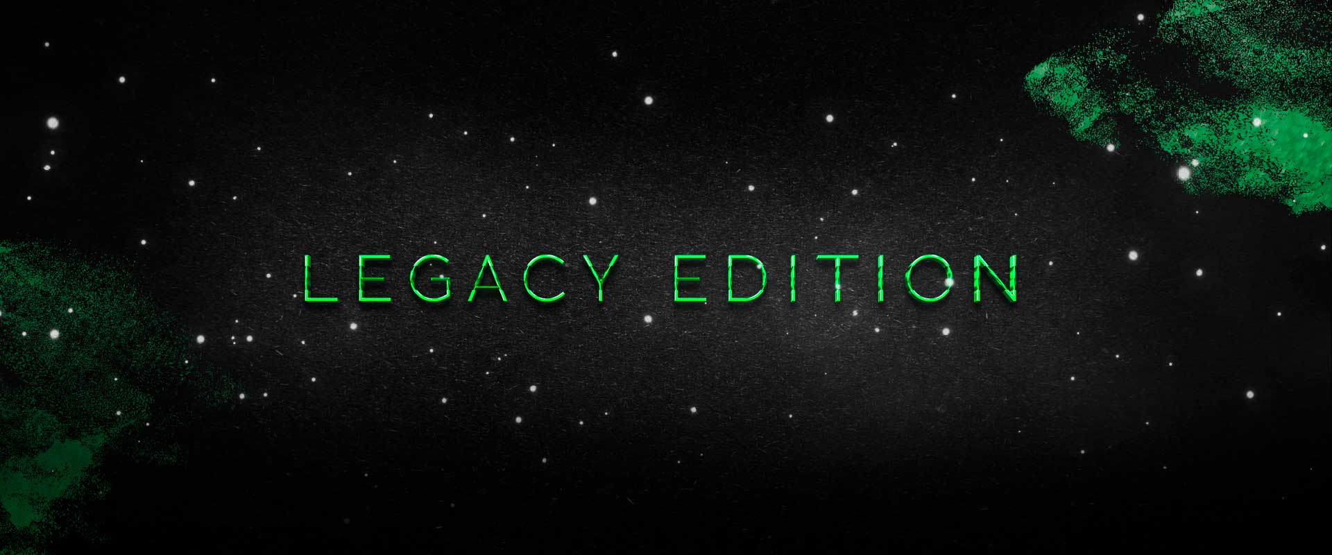 Banner Legacy Edition nero mobile