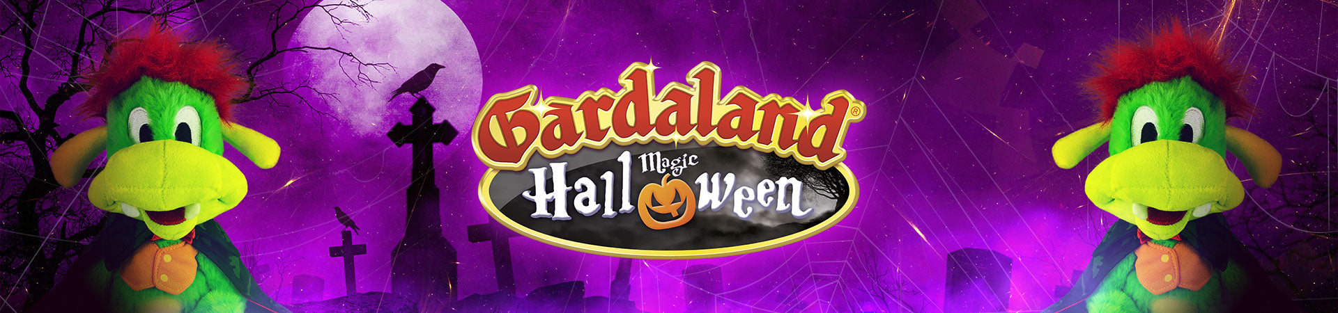 Banner Gardaland Magic Halloween Desktop