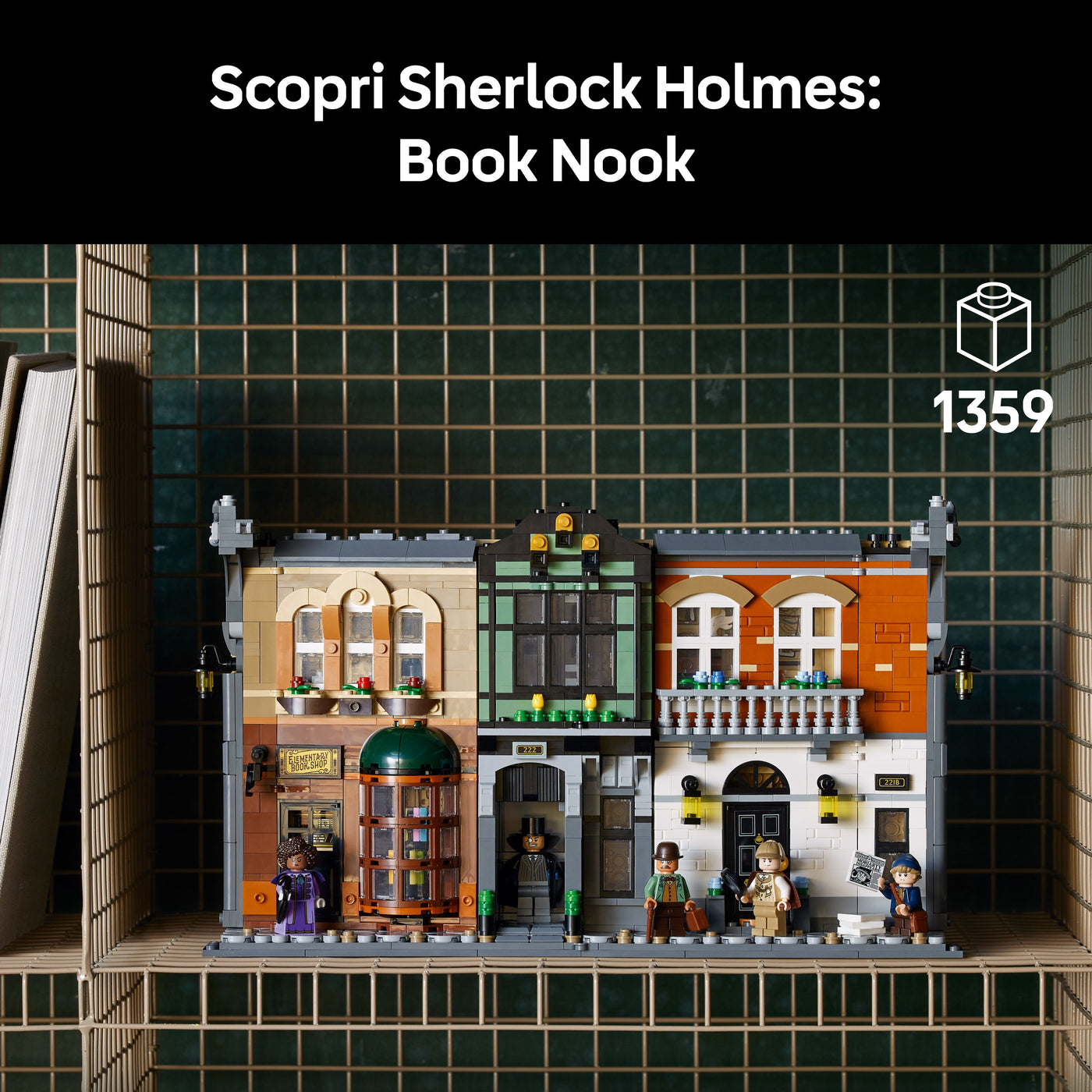 Sherlock Holmes: Book Nook fotografia promozionale "Scopri Sherlock Holmes: Book Nook"