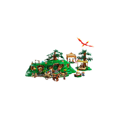 Il Signore degli Anelli: la Contea visione con prospettiva laterale del set lego completo