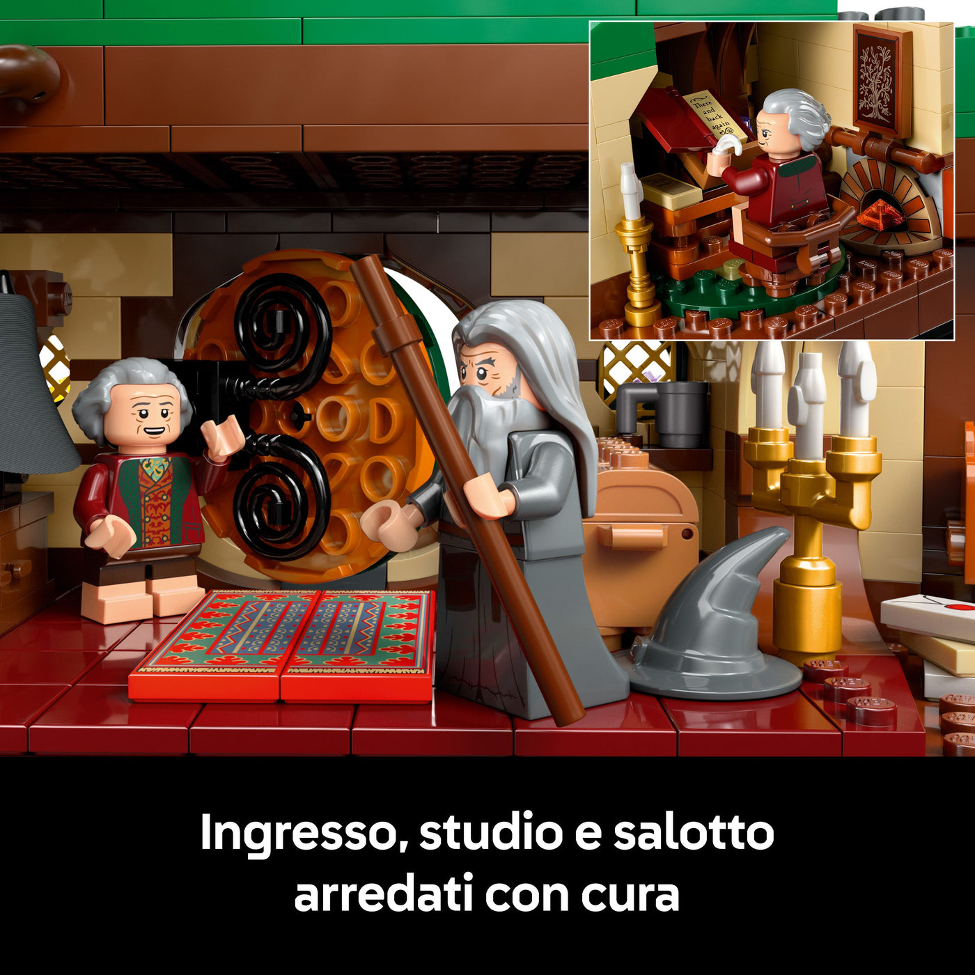 Il Signore degli Anelli: la Contea visione dettaglio interni casa Baggins