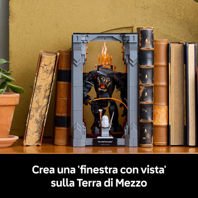 Il Signore degli Anelli: Book Nook del Balrog™ fotografia promozionale "Crea una finestra con vista sulla Terra di Mezzo"