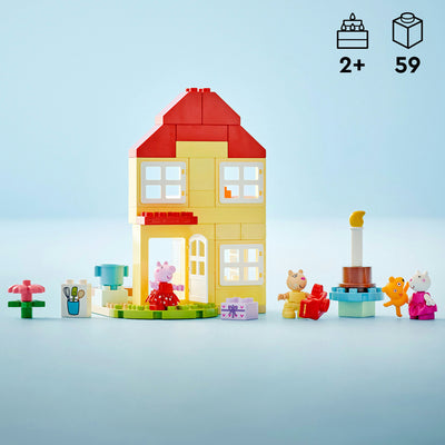 La casa del compleanno di Peppa Pig