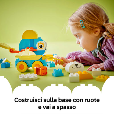 Animali su ruote 3 in 1 fotografia promozionale "Costruisci sulla base con ruote e vai a spasso"