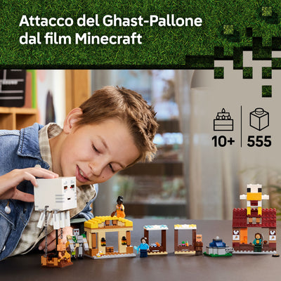 Attacco al villaggio del Ghast-pallone