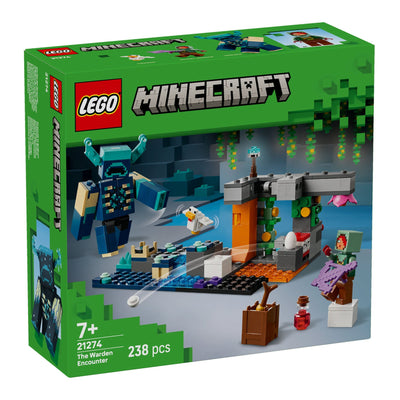 L’incontro con il Sorvegliante visione con prospettiva laterale della scatola del set lego