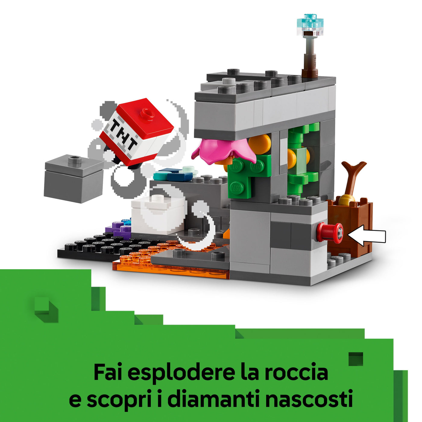 L’incontro con il Sorvegliante visione dettaglio diamanti nascosti