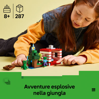 Casa nella giungla esplosiva fotografia promozionale "Avventure esplosive nella giungla"
