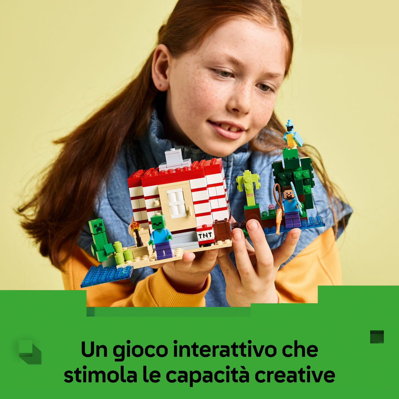 Casa nella giungla esplosiva fotografia promozionale "Un gioco interattivo che stimola e capacità creative"