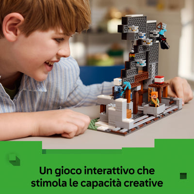La miniera delle piccozze fotografia promozionale "Un gioco interattivo che stimola le capacità creative"