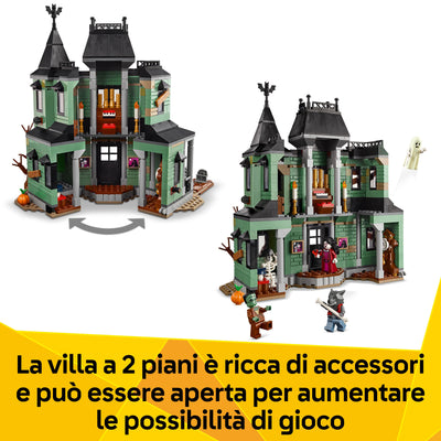 Villa Spettrale visione dettaglio villa spettrale a due piani