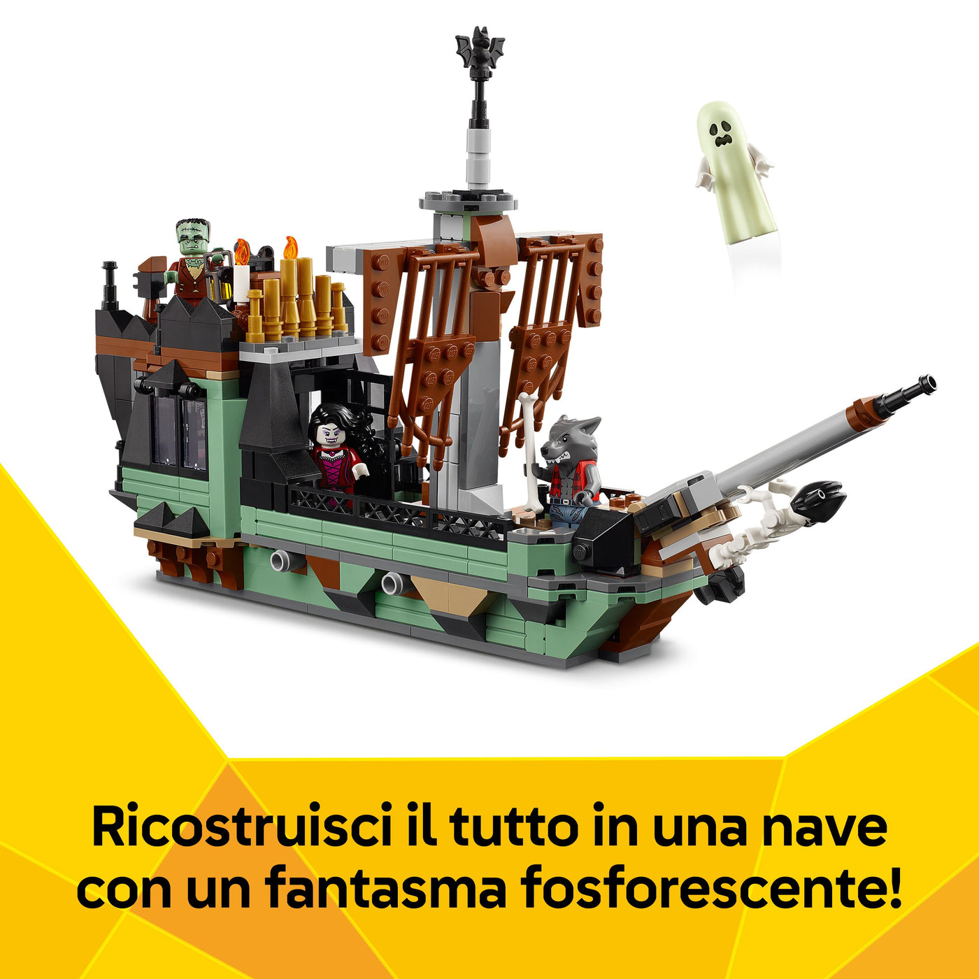 Villa Spettrale visione dettaglio nave fantasma