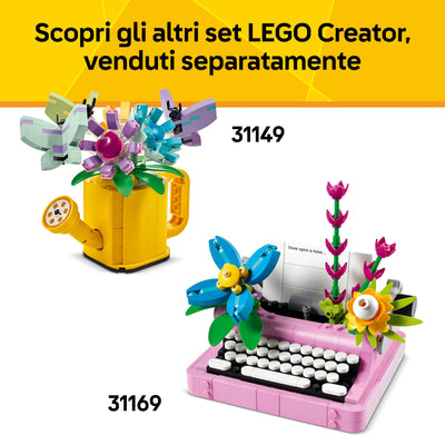 Telefono retrò fotografia promozionale "Scopri tutti gli altri set LEGO Creator, venduti separatamente"