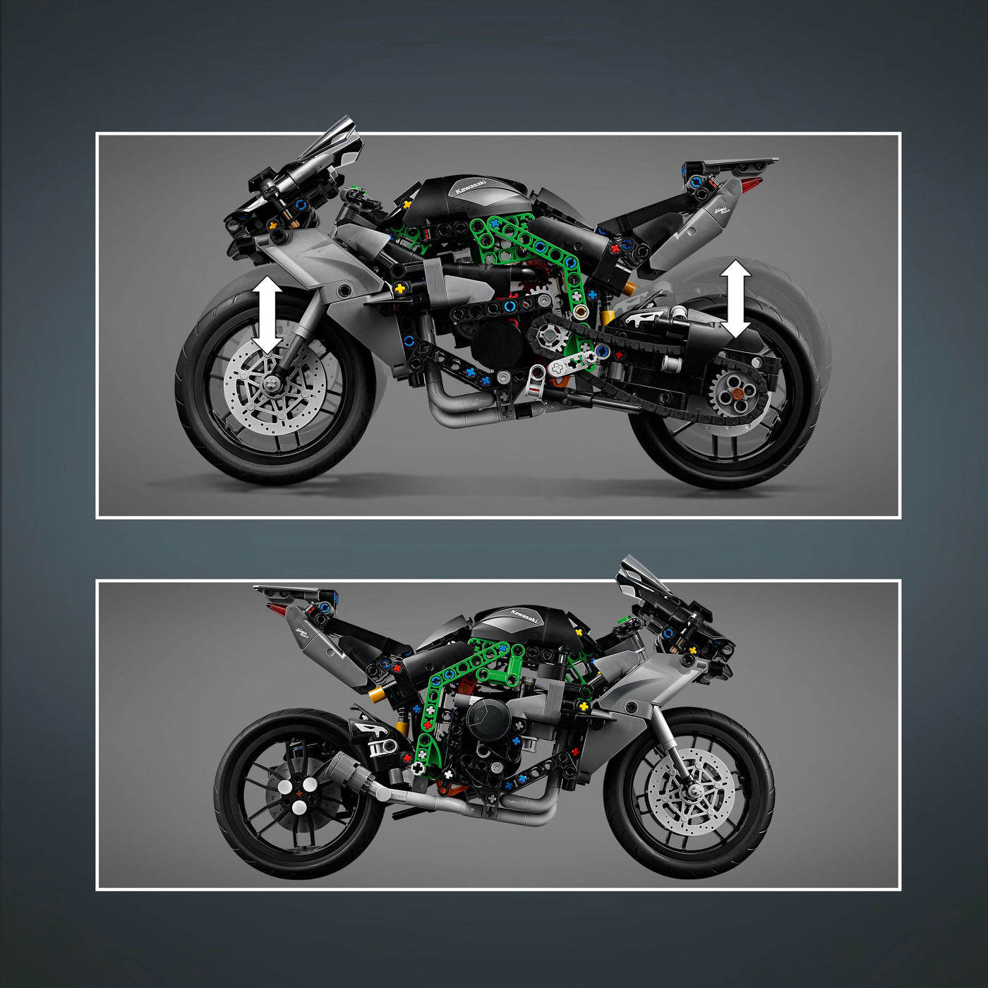 Motocicletta Kawasaki Ninja H2R