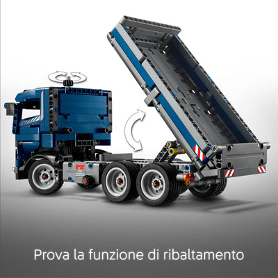 Autocarro con cassone ribaltabile
