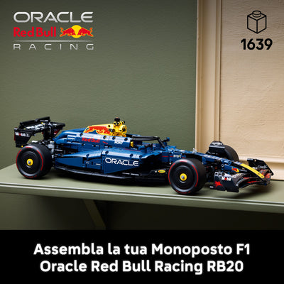 Monoposto F1 Oracle Red Bull Racing RB20 fotografia promozionale "Assembla la tua Monoposto F1 Oracle Red Bull Racing RB20"