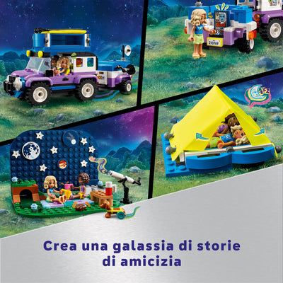 Camping-van sotto le stelle