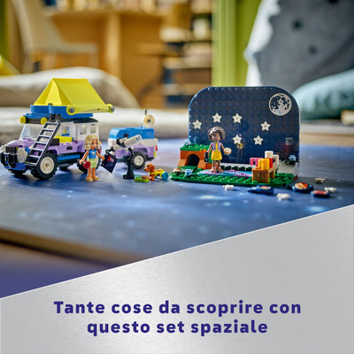 Camping-van sotto le stelle