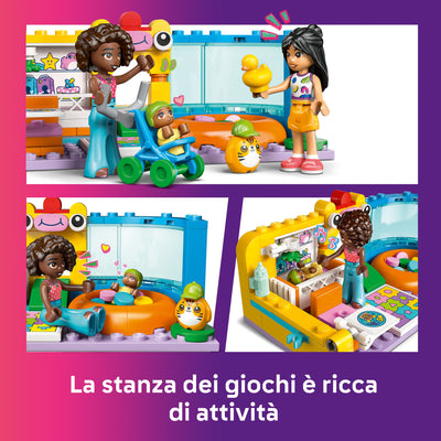 La stanza dei giochi della sorellina di Aliya