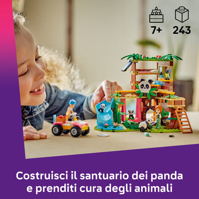 Il Santuario dei Panda fotografia promozionale "Costruisci il santuario dei panda e prenditi cura degli animali"