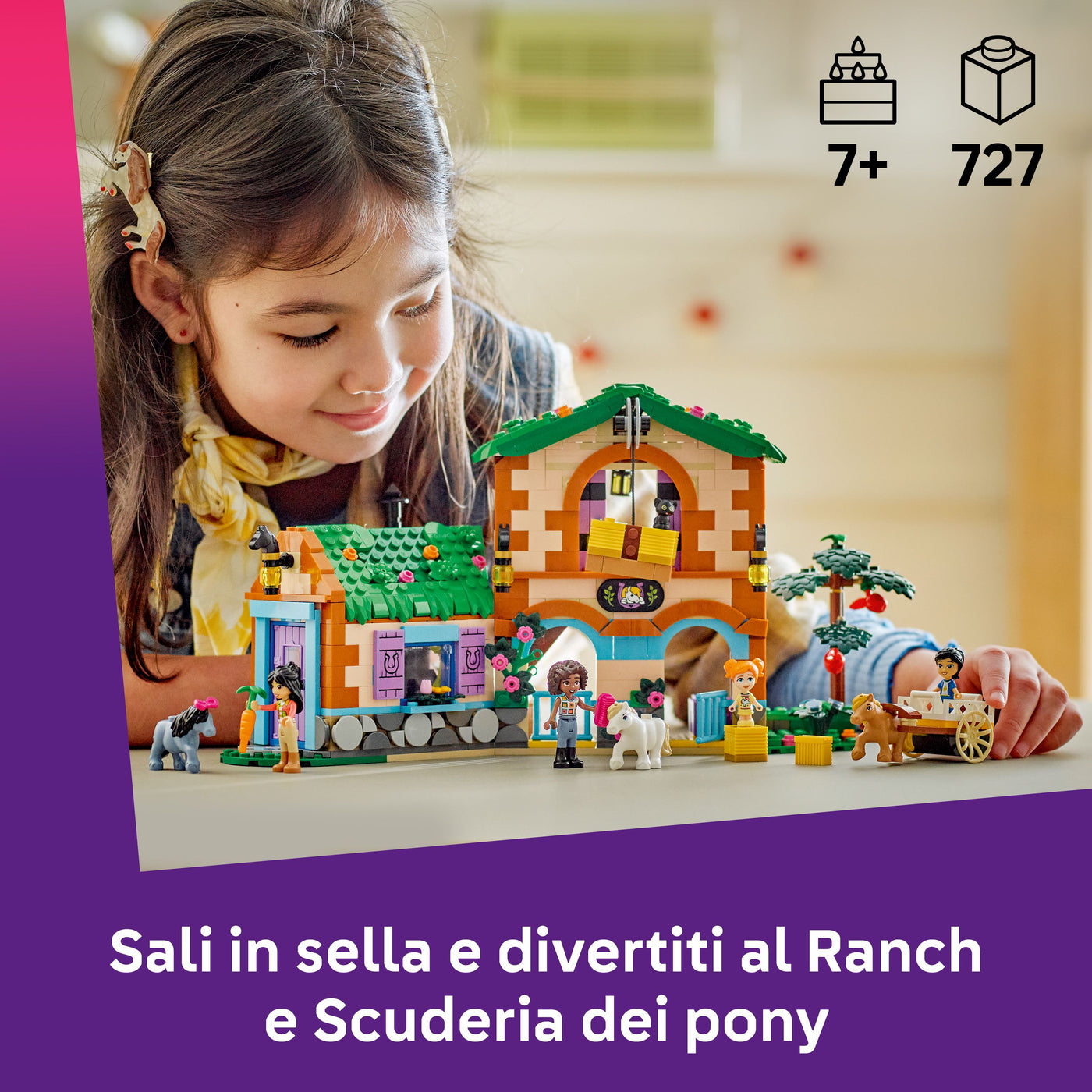 Ranch e scuderia dei pony fotografia promozionale "Sali in sella e divertiti al Ranch e Scuderia dei pony"