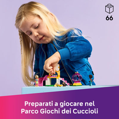 Il parco giochi dei cuccioli fotografia promozionale "Preparati a giocare nel Parco Giochi dei Cuccioli"