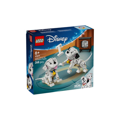 Pongo e Peggy - La carica dei cento e uno visione con prospettiva laterale della scatola del set lego