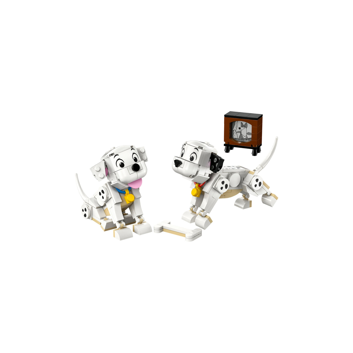 Pongo e Peggy - La carica dei cento e uno visione frontale del set lego completo
