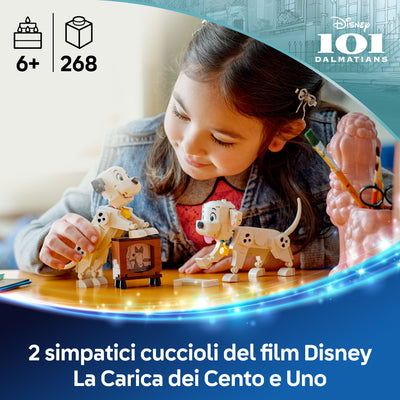 Pongo e Peggy - La carica dei cento e uno fotografia promozionale "2 simpatici cuccioli del film Disney La Carica dei Cento e Uno"