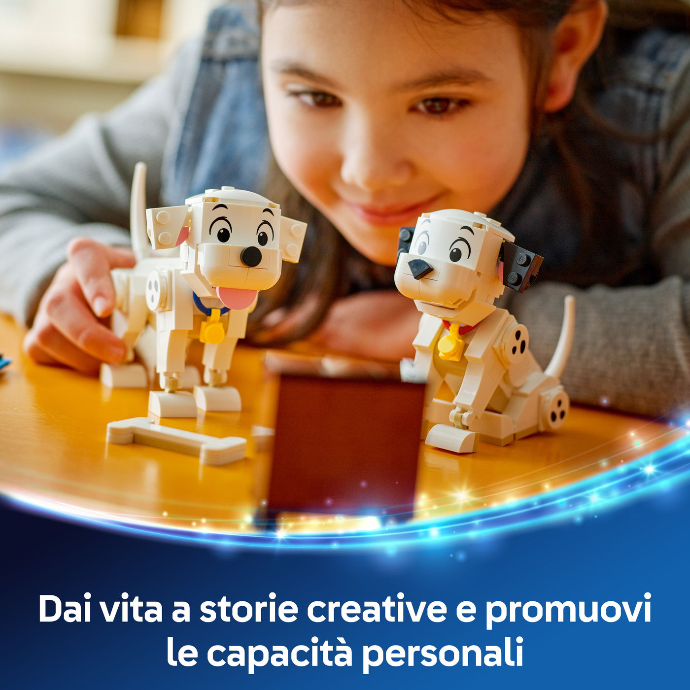 Pongo e Peggy - La carica dei cento e uno fotografia promozionale "Dai vita a storie creative e promuovi le capacità personali"