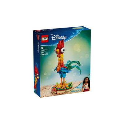 HeiHei prospettiva laterale della scatola del set lego
