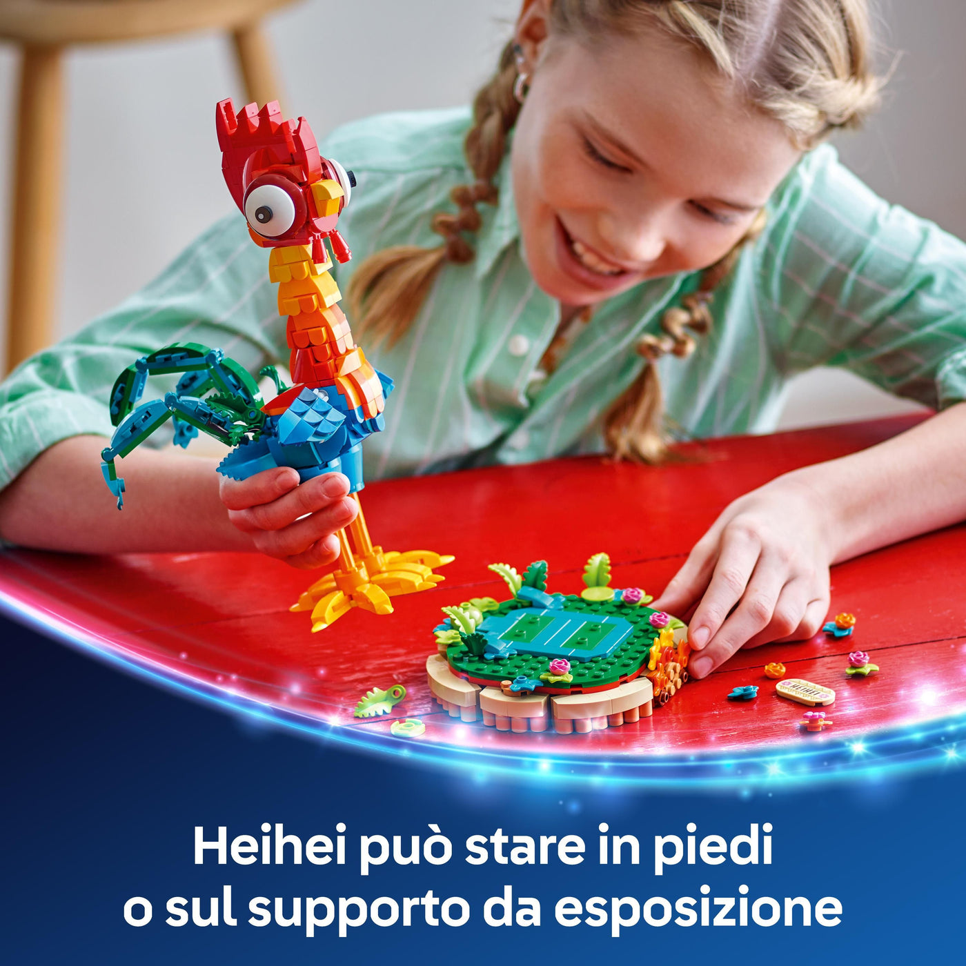 HeiHei visione dettaglio supporto da esposizione
