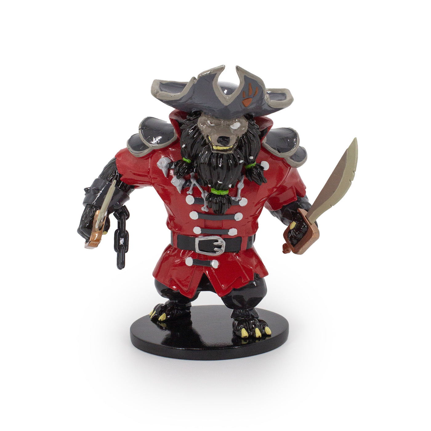 Statuetta in resina Blackbear Animal Treasure Island