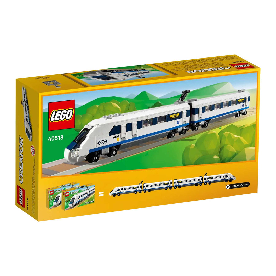 Alta Velocità Treno Costruzioni Lego Train Set Treno Telecomandato