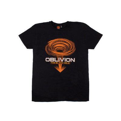 T-Shirt Oblivion colore nero visione frontale