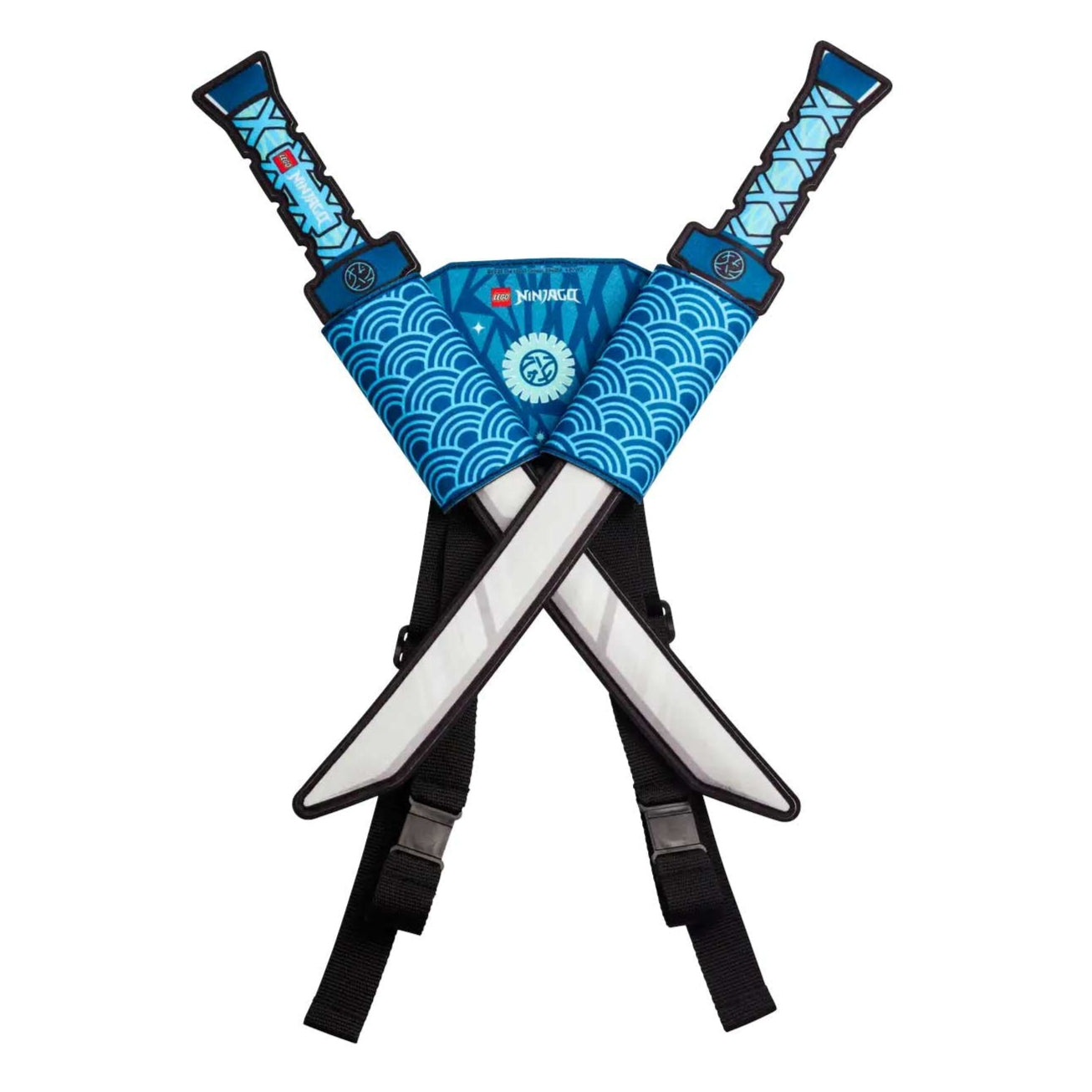 Katana incrociate con fodero visione frontale