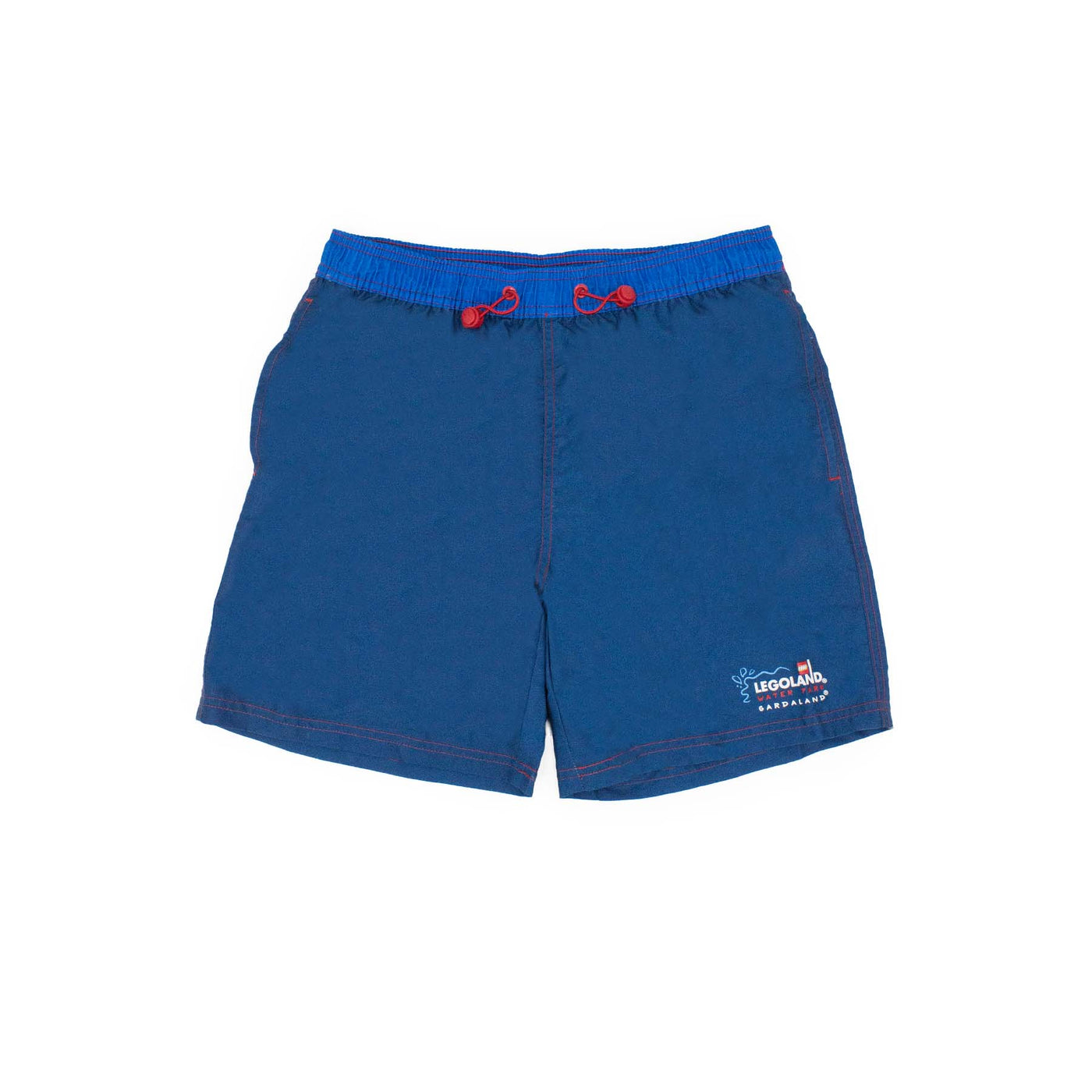 Costume da bagno uomo colore blu scuro di LEGOLAND Water Park visione frontale