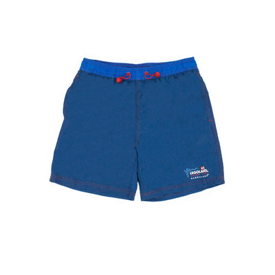 Costume da bagno uomo colore blu scuro di LEGOLAND Water Park visione frontale