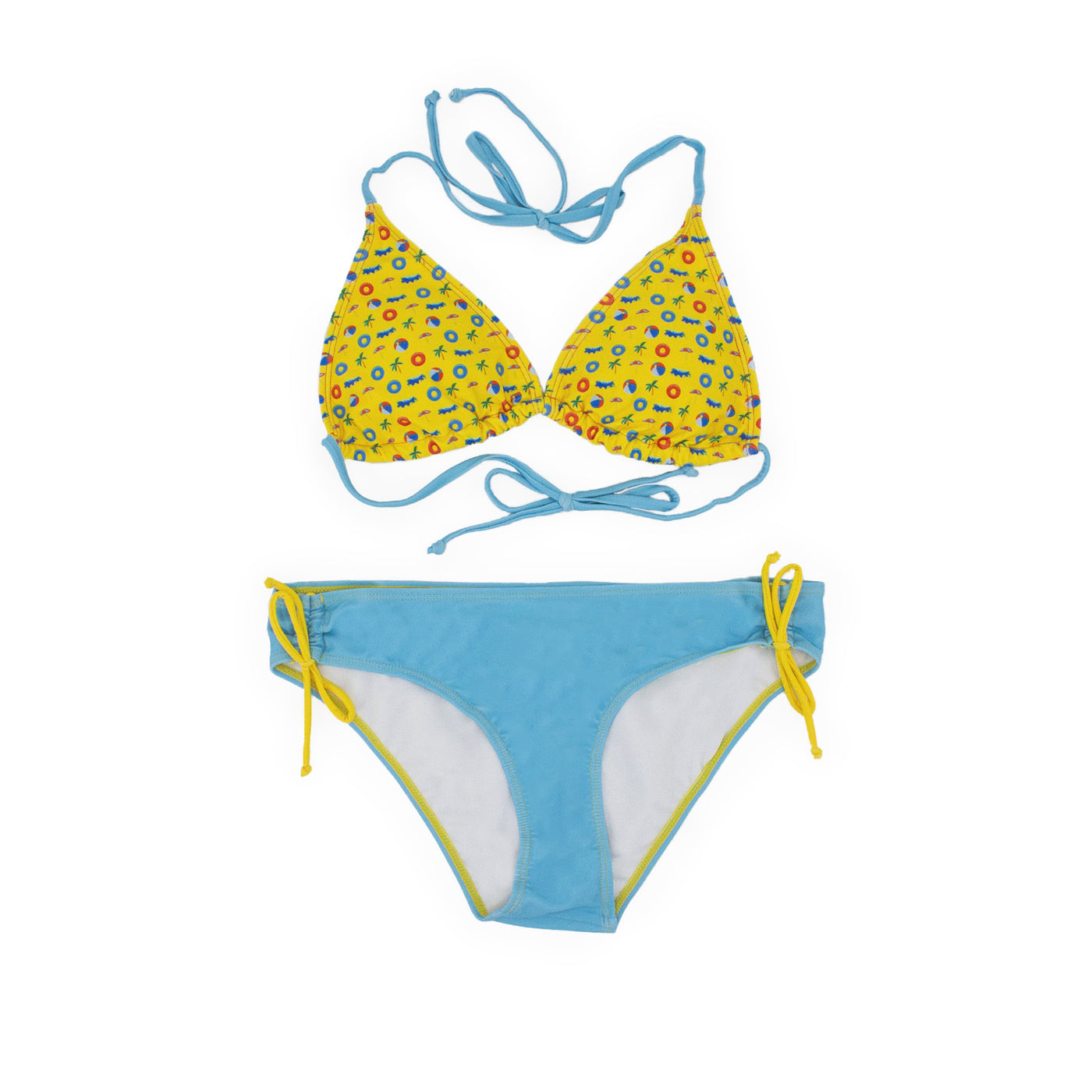Costume Donna LEGOLAND® Water Park azzurro visione frontale