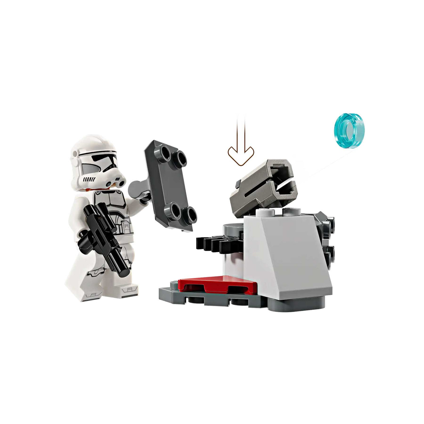 Battle PACK Clone Trooper™ e Battle Droid™