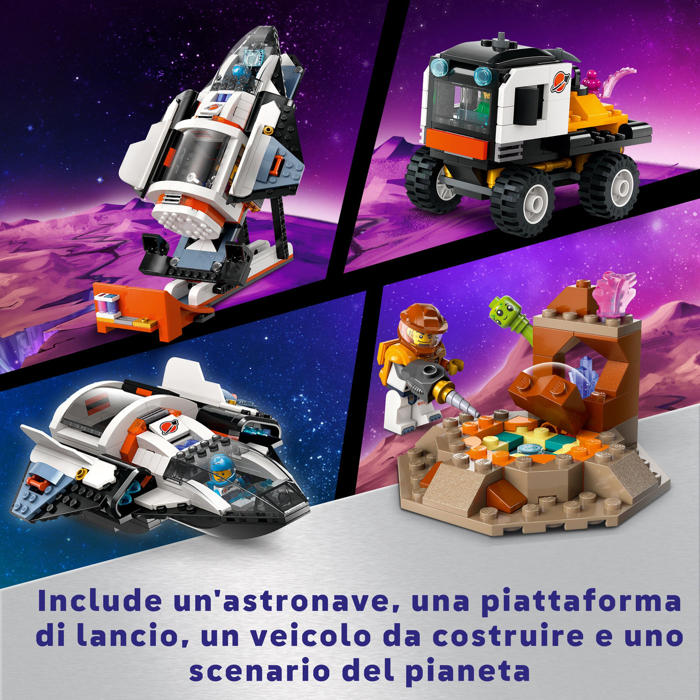 Base spaziale e piattaforma di lancio