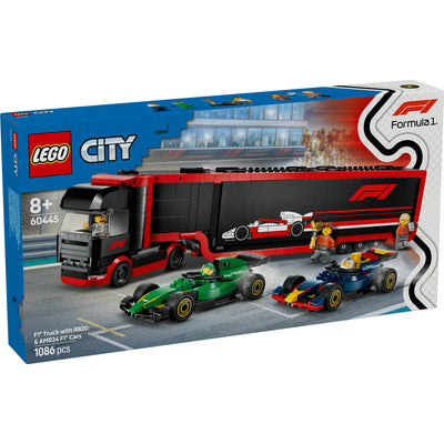 Autotrasportatore F1® con monoposto RB20 e AMR24 F1®