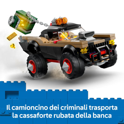 Inseguimento del fuoristrada della polizia
