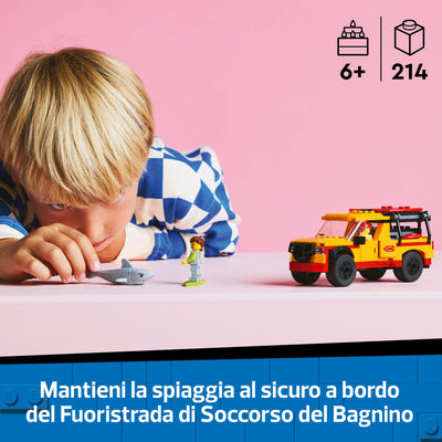 Fuoristrada di soccorso del bagnino