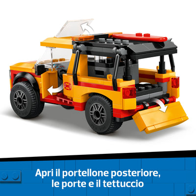 Fuoristrada di soccorso del bagnino