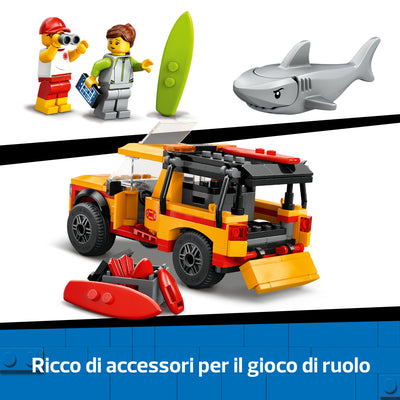 Fuoristrada di soccorso del bagnino