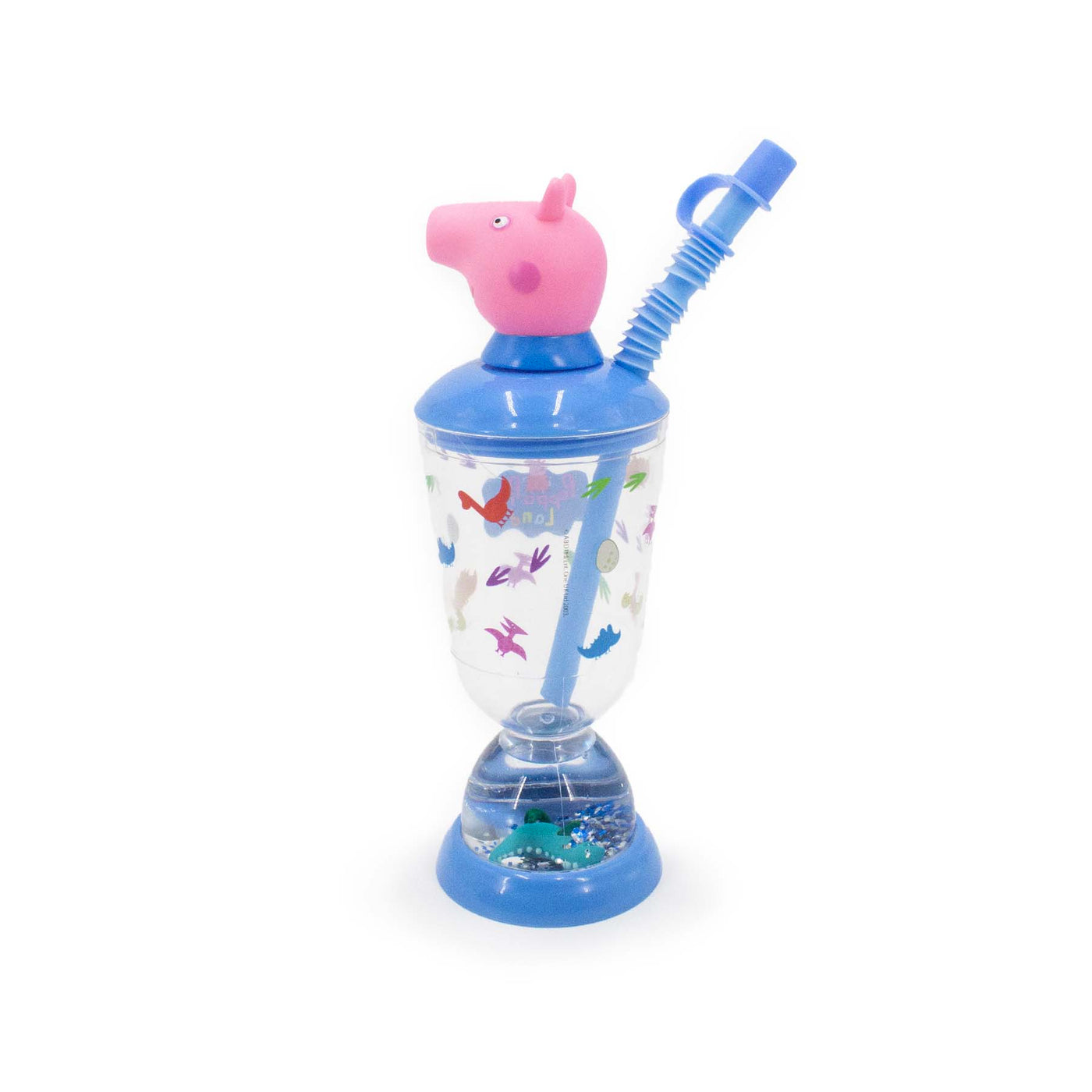 Bicchiere con Cannuccia George visione laterale