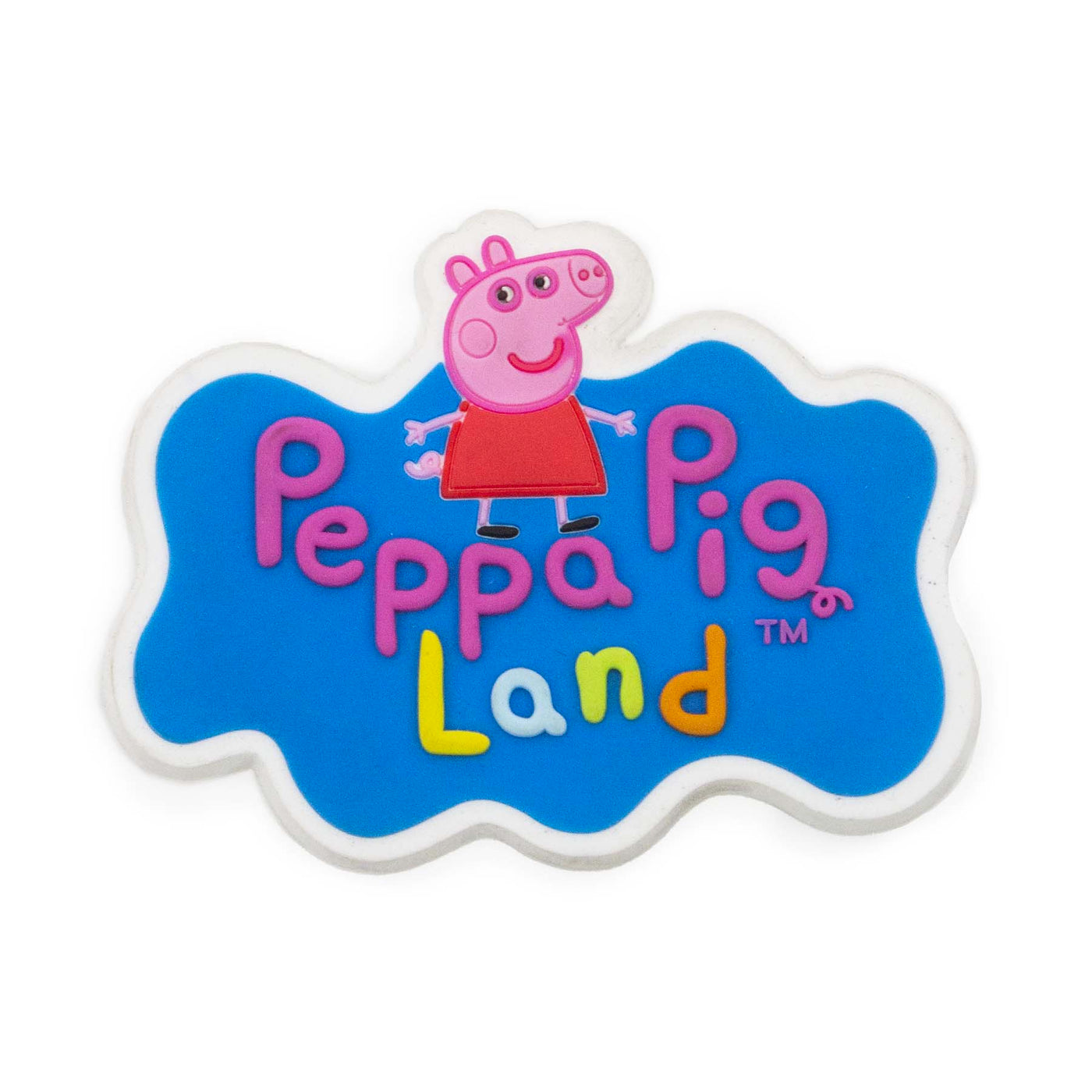 Magnete Peppa Pig Land visione frontale