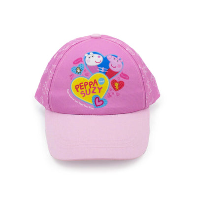 Cappello Peppa e Suzy visione frontale