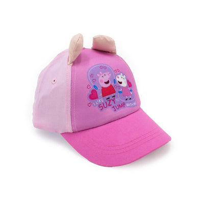 Cappello Peppa Pig con orecchie visione con prospettiva laterale